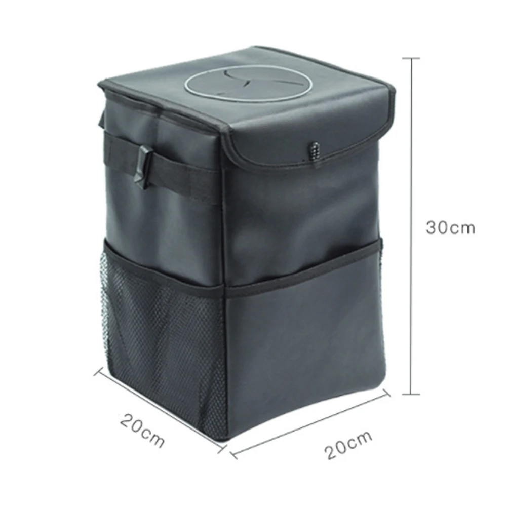 

Car Trash Bin Traveling Portable Waterproof Folding Creative Auto Back Seat Garbage Storage Bag Can for Put Rubbish