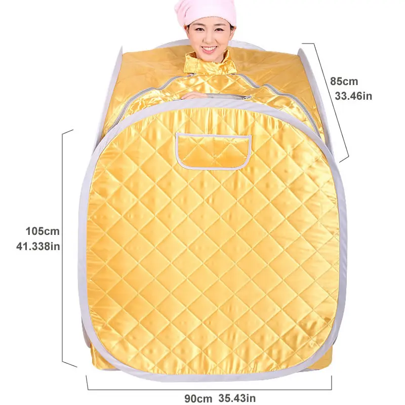 Сине красная портативная Паровая сауна домашняя спа Бытовая Сауна бокс для