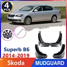 Брызговики автомобильные шины крыло для Skoda Superb B6 2 MK2 3T 2009  2015 2010 2012 2013 2014 брызговики клапаном автомобильные аксессуары Товары по доступной цене