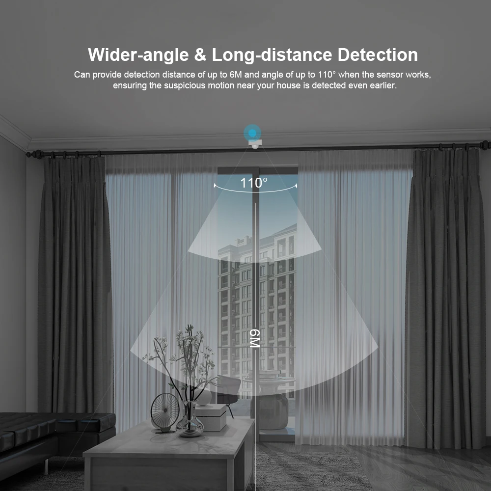 Датчик движения SONOFF SNZB-03-ZigBee удобный смарт-прибор для обнаружения триггера