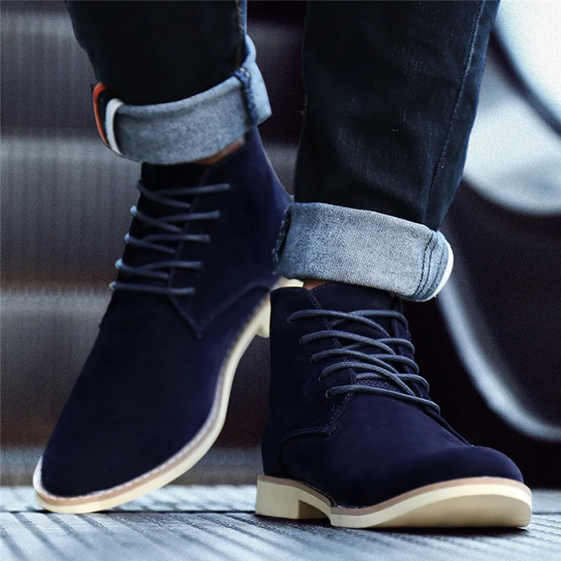 Зимние ботинки в стиле ретро Zapatos De Hombre Vestir вечерние мужские для отдыха