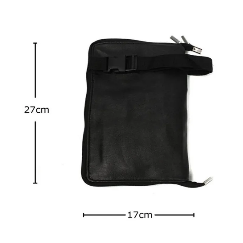 Portable Multi-function PU Cosmetic Bag Large Capacity Makeup Brush With Zipper Belt For Professional Artist Tool | Красота и