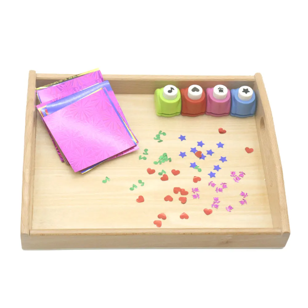 Монтессори практичный материал жизни Дырокол сенсорные игрушки помощь в