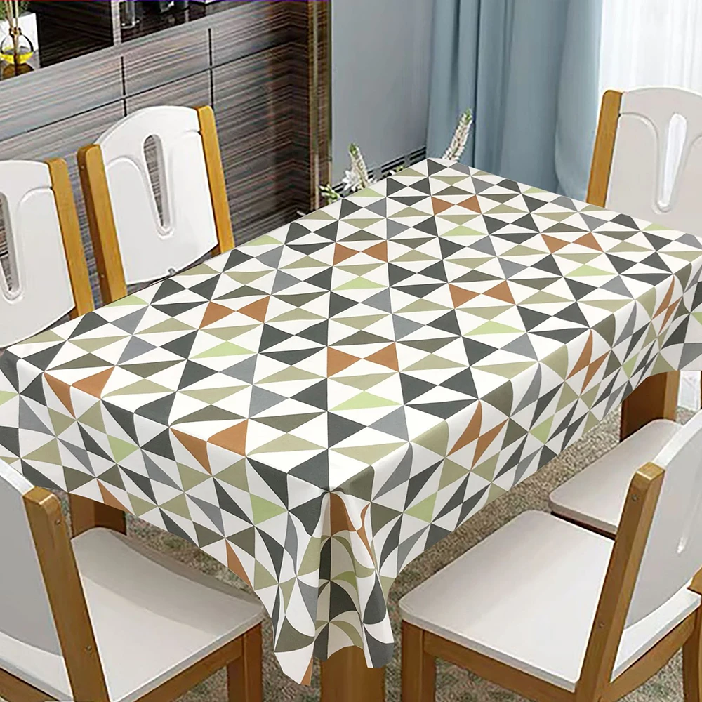Скатерти прямоугольные микрофибры скатерти для стола пыленепроницаемые кухни