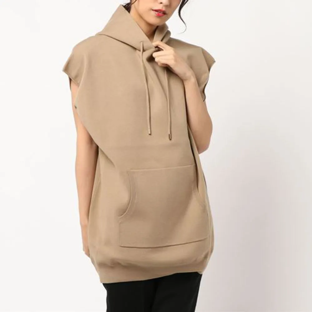 

Women Shirt 2021 Hoodie Tops Female Wear Women Summer Solid Color Fashion Hoodie Tops Japans Style Female Wear