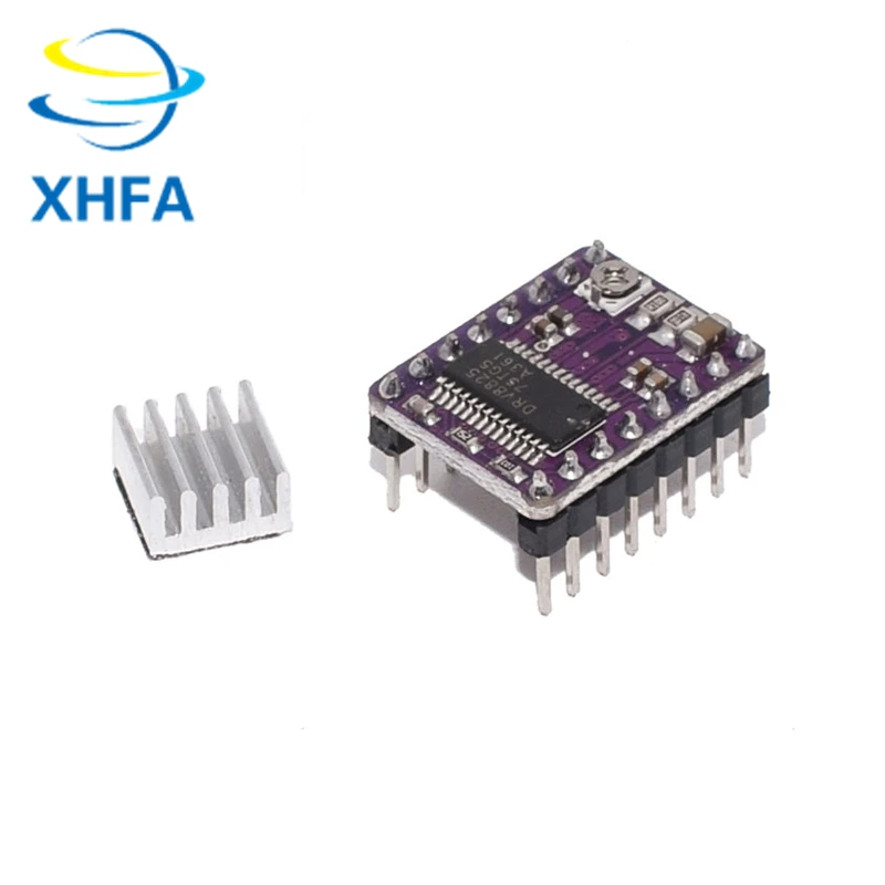 100PCS 3D Printer Parts Reprap A4988 DRV8825 Stepper Motor Driver Module With HeatSink Stepstick Compatible StepStick - купить по