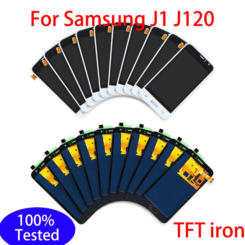 

5/10pcs 4.3 inch iron TFT LCDs For Samsung Galaxy J1 2016 J120 SM-J120F J120A J120H LCD Display+Touch Screen Digitizer Assembly