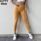 Штаны для йоги, женские спортивные Леггинсы для фитнеса и спортзала, спортивные штаны для йоги, женские спортивные трико для спортзала, одежда для фитнеса