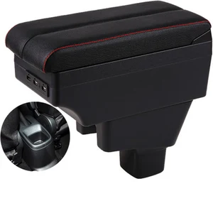 for suzuki sx4 armrest box central content box interior armrests storage car styling accessories part with usb free global shipping
