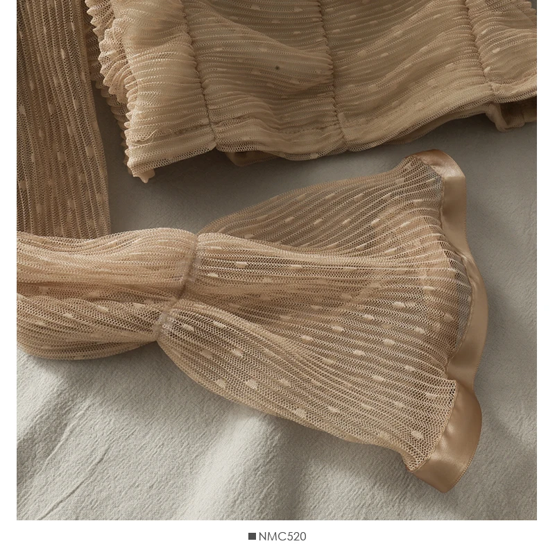 

Women Fashion Slim Bodycon Mesh Flare Long Sleeves Chiffon Blouse Lady Sweet Casual Top Girls Elegant Daily Basic Shirt