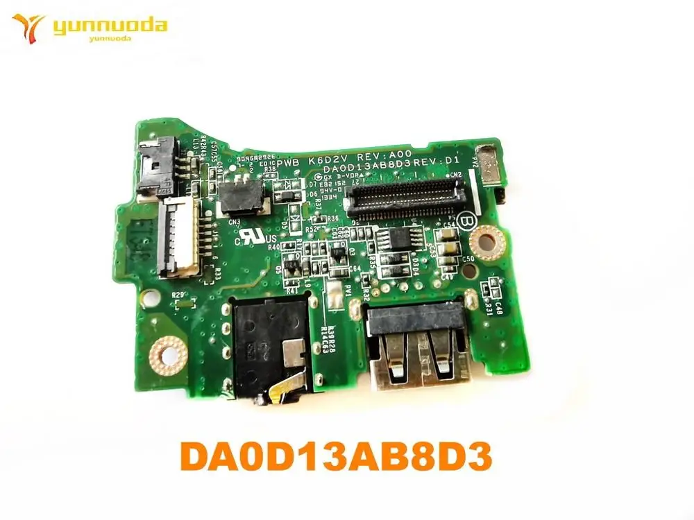 Оригинальная кнопка питания серии DELL XPS 13 L321X аудио USB-плата DA0D13AB8D3 протестирована