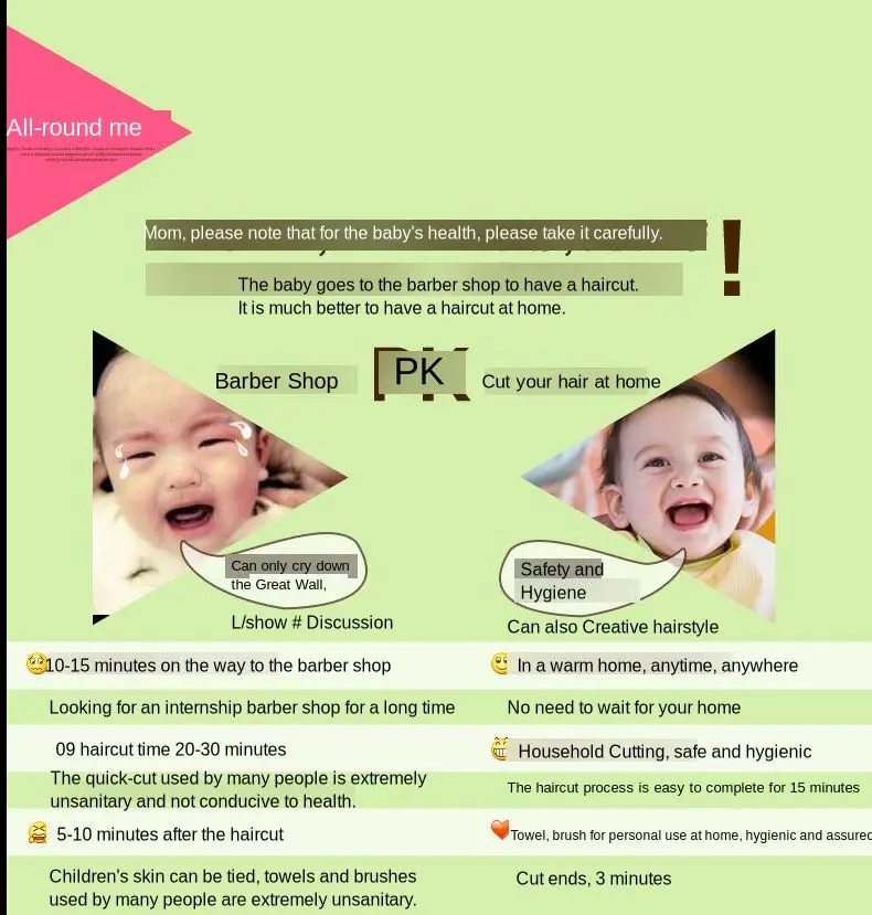 Электрическая машинка для стрижки волос триммер бесшумная Водонепроницаемая с