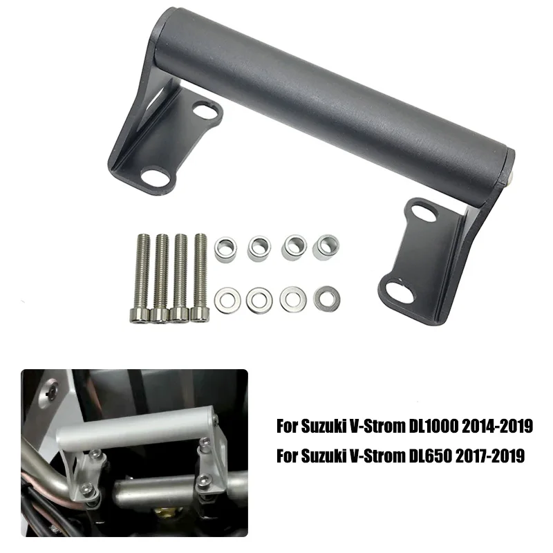 

For Suzuki V-strom DL650 2017-2019/ V-Strom DL1000 2014-2019 Motorcycle Navigation Phone Mount Bracket Aluminum GPS Phone Holder