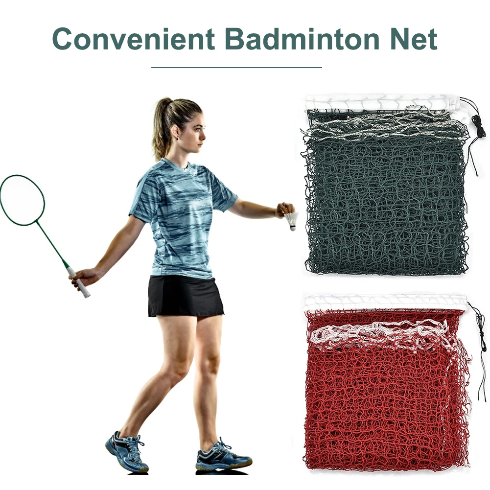 

6.1mX0.76m Professional Sport Training Standard Badminton Net Outdoor Tennis Net Mesh Volleyball Net Exercise Drop Shipping