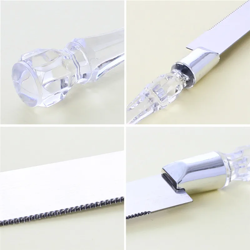 2 шт. Нержавеющая сталь торт комплект лопат хлеб пиццы Ножи десерт пирог Fondant