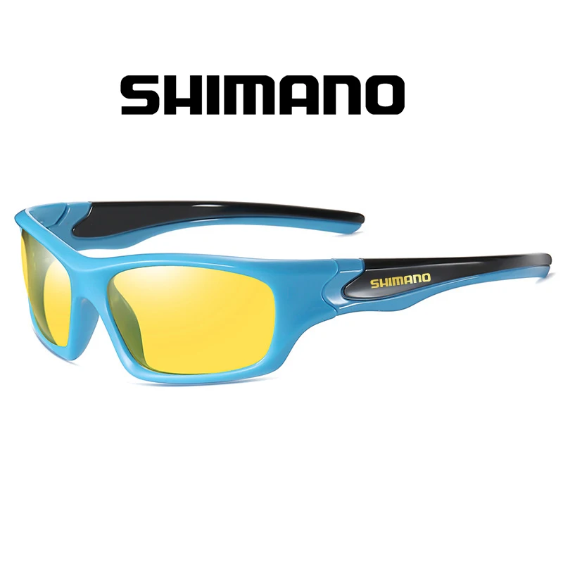 

Shimano Cycling Sunglasses Explosion-proof Reflective Glass Shimano Outdoor Driving and Fishing UV Protection Sunglasses