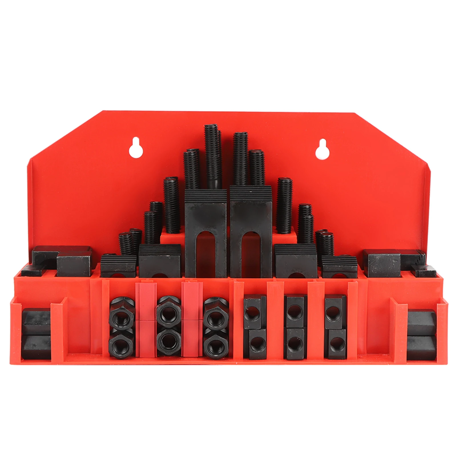 

58Pcs T-Slot Clamp Kit Hardened Combined Press Plate for Lathe Milling Machine M10 Power Tool Accessories