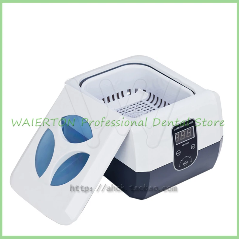 

Dental Ultrasonic Cleaner Cleaning Machine Stainless Steel Portable Dental Jewelry Watch Cleanser Machine Digital Display