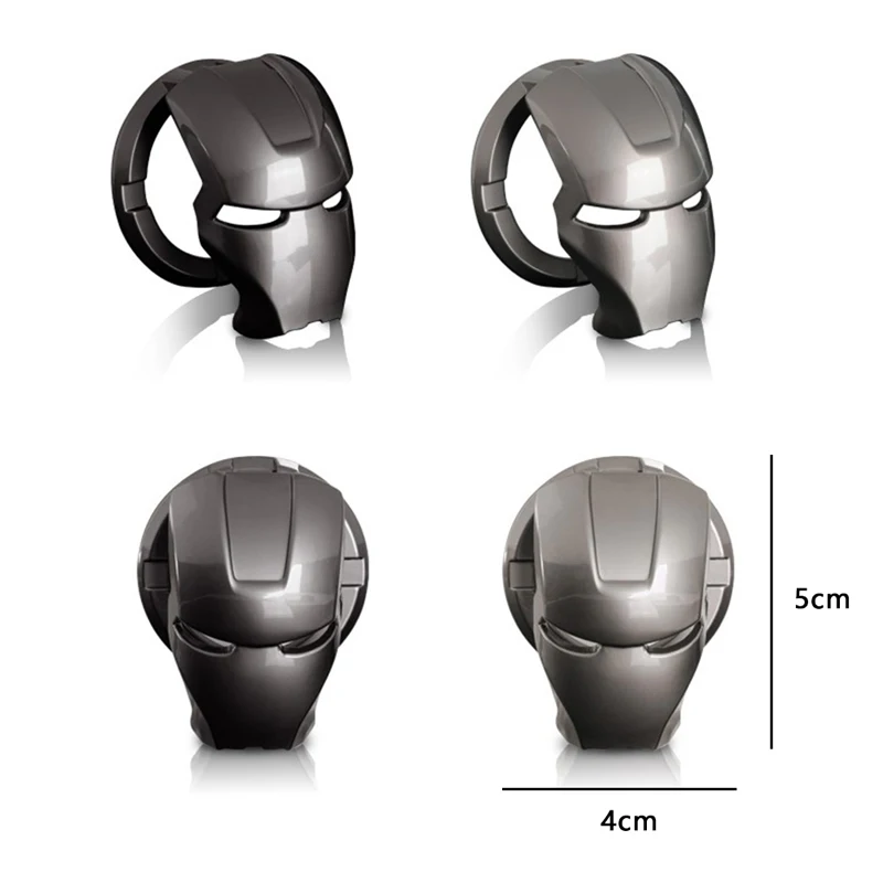 

Iron Man Car Interior Engine Ignition Start Stop Push Button Switch Button Cover