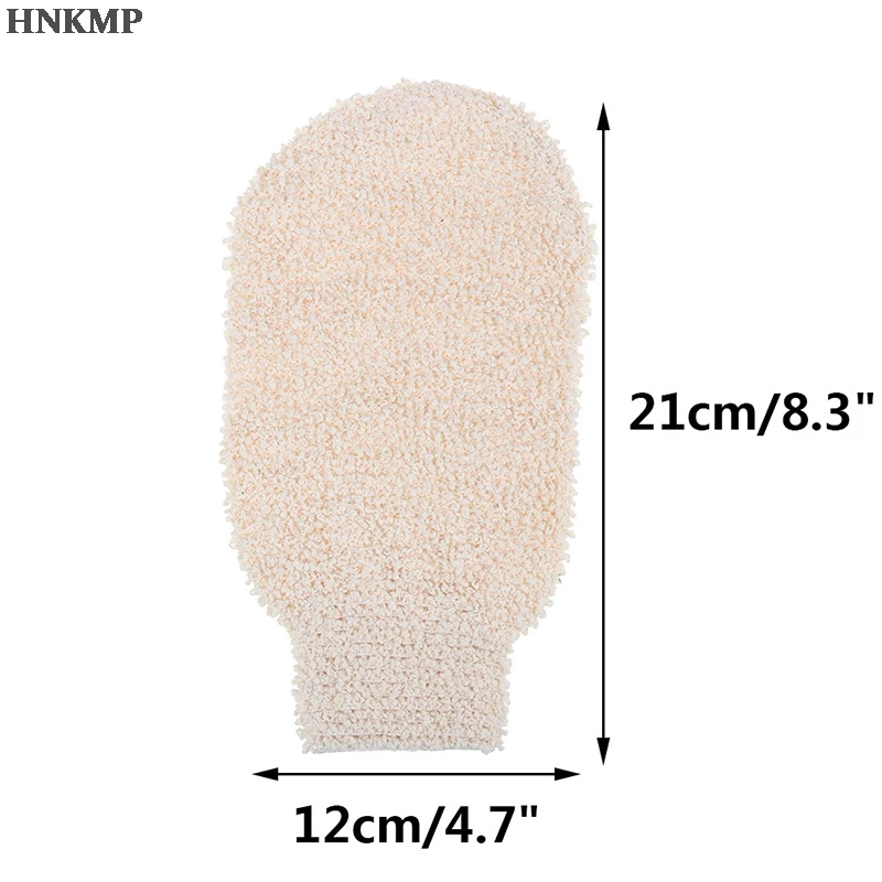 

Fibre Bath Gloves Exfoliating Skin Wash Foam Towel Massage Back Shower Scrubber Hemp Body Cleaning Towel Sponges