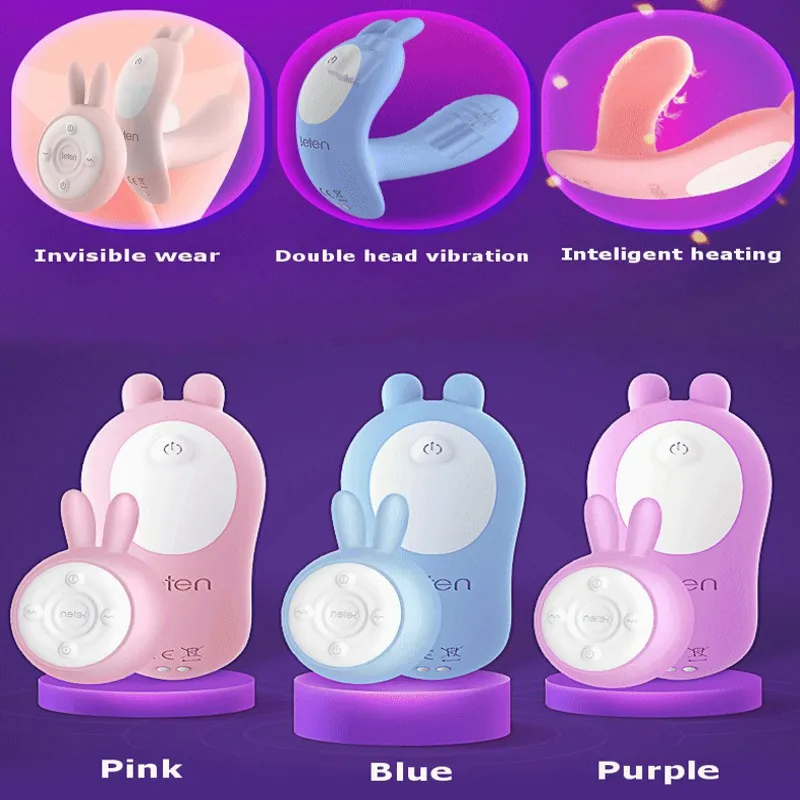 Интеллектуальный нагрев эротические Вибраторы дистанционное управление