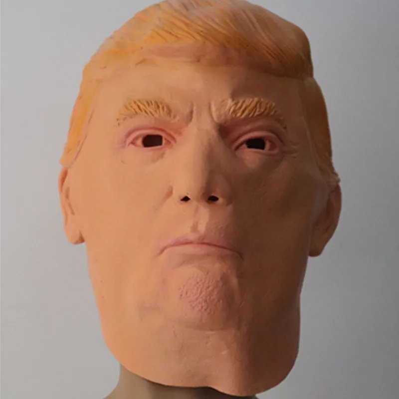 Забавный реалистичный латекс знаменитостей Дональд Трамп путиная маска