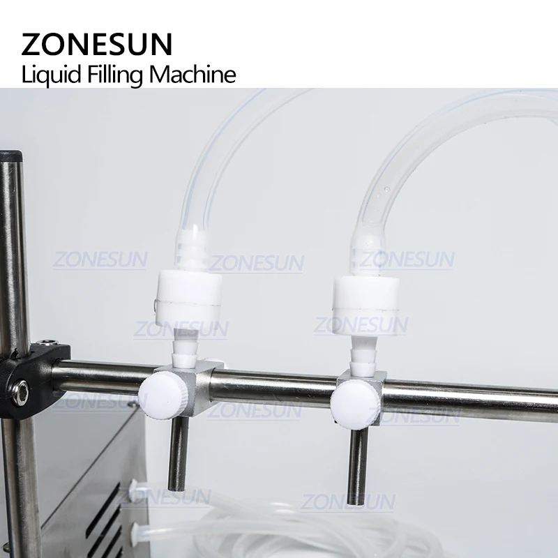 ZONESUN разливочная машина 3-4000 мл двойная насадка Электрический цифровой