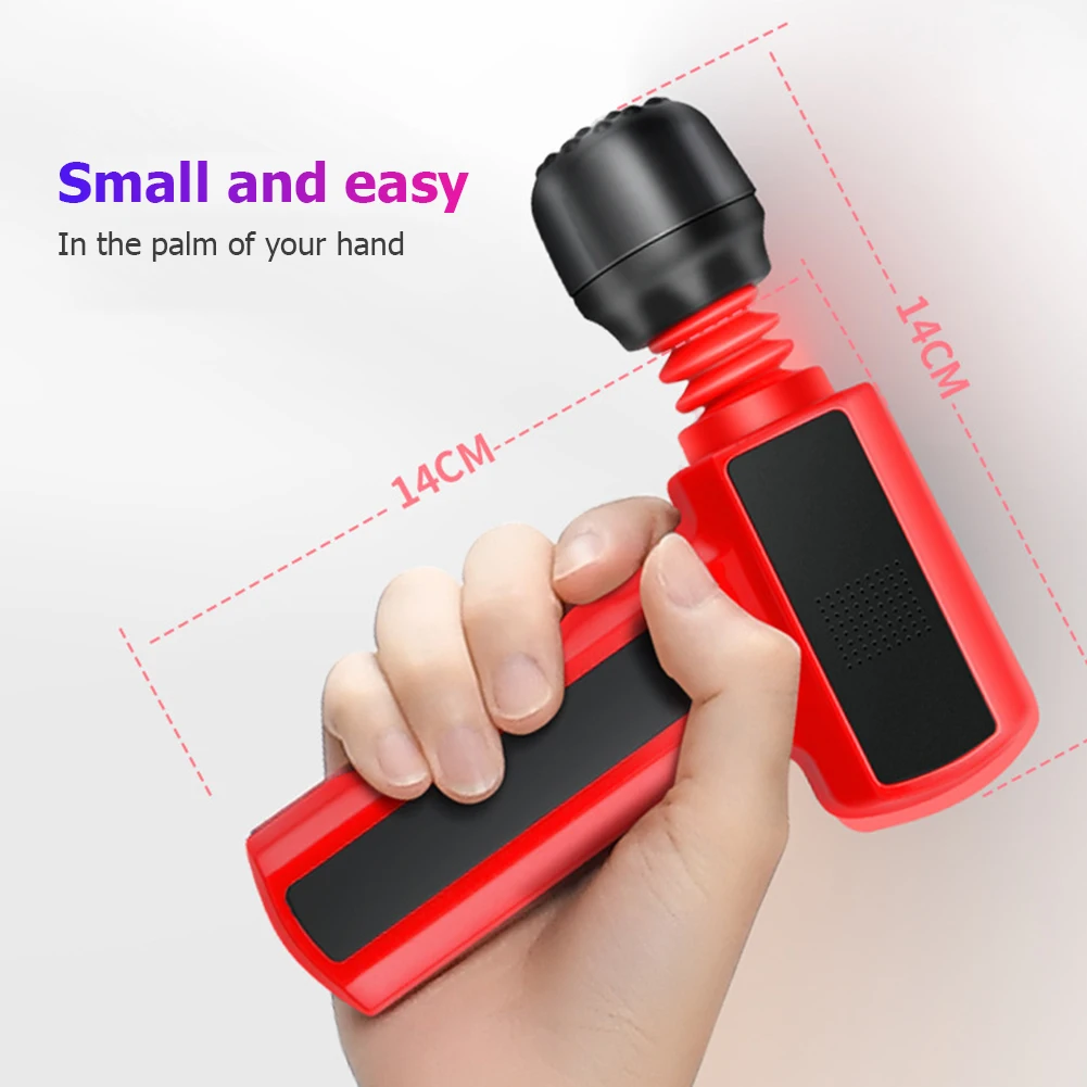 

Electric Vibration Fascial Massage Gun Body Massager Fitness Equipment Pain Relief Muscle Body Massager Fascial Massage Gun