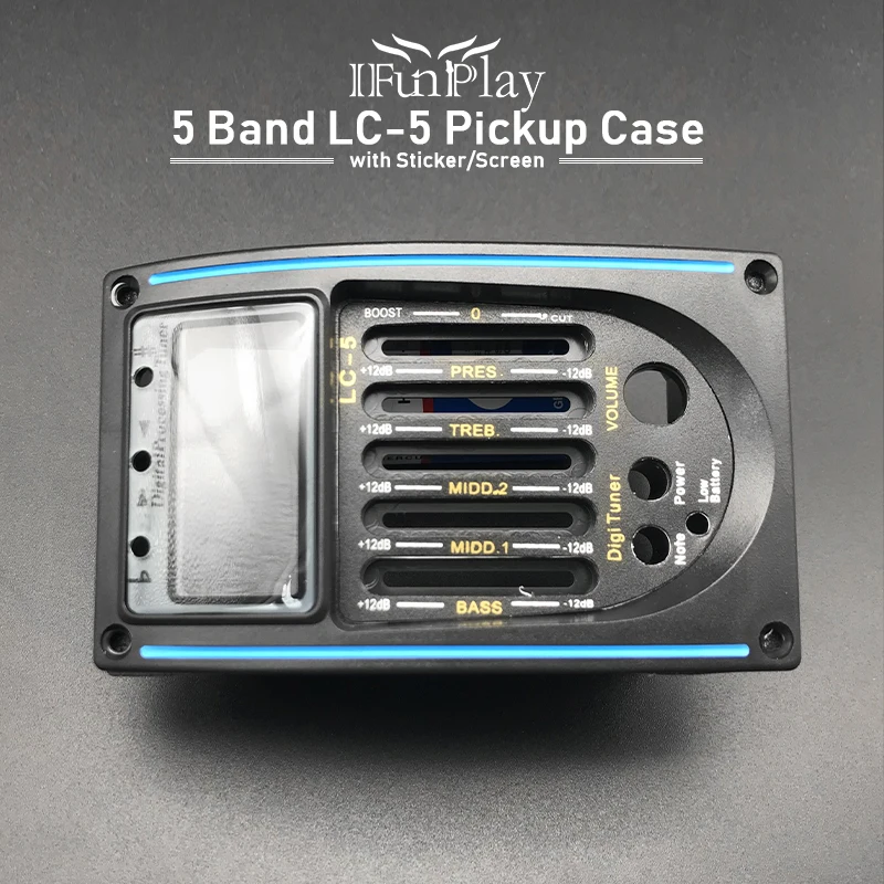 1/5 шт LC 5 акустической гитары эквалайзер пьезо крышка звукоснимателя