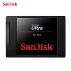 Внутренний твердотельный накопитель Sandisk SSD 250 ГБ 500 Гб HDD 1T 3D Ultra, жесткий диск для ноутбука