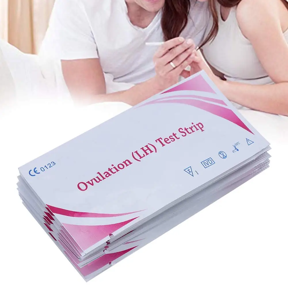 Fertility For Woman Ovulation Strip 50 PCS Easy Home Rapid Test Kit 25miu With Urine Cups Fast Shipping 24 Hours | Красота и здоровье