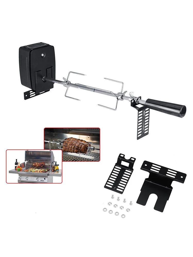 c1 ordinary type grilling rod stainless steel rotisserie motor bracket sleeve electric grill support plate bbq tools accessories free global shipping