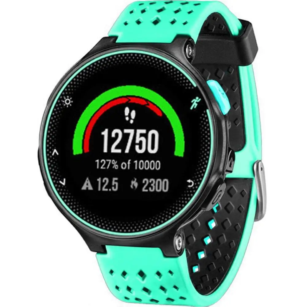 Для Garmin Forerunner силиконовый ремешок для Смарт спортивные часы мягкая резиновая