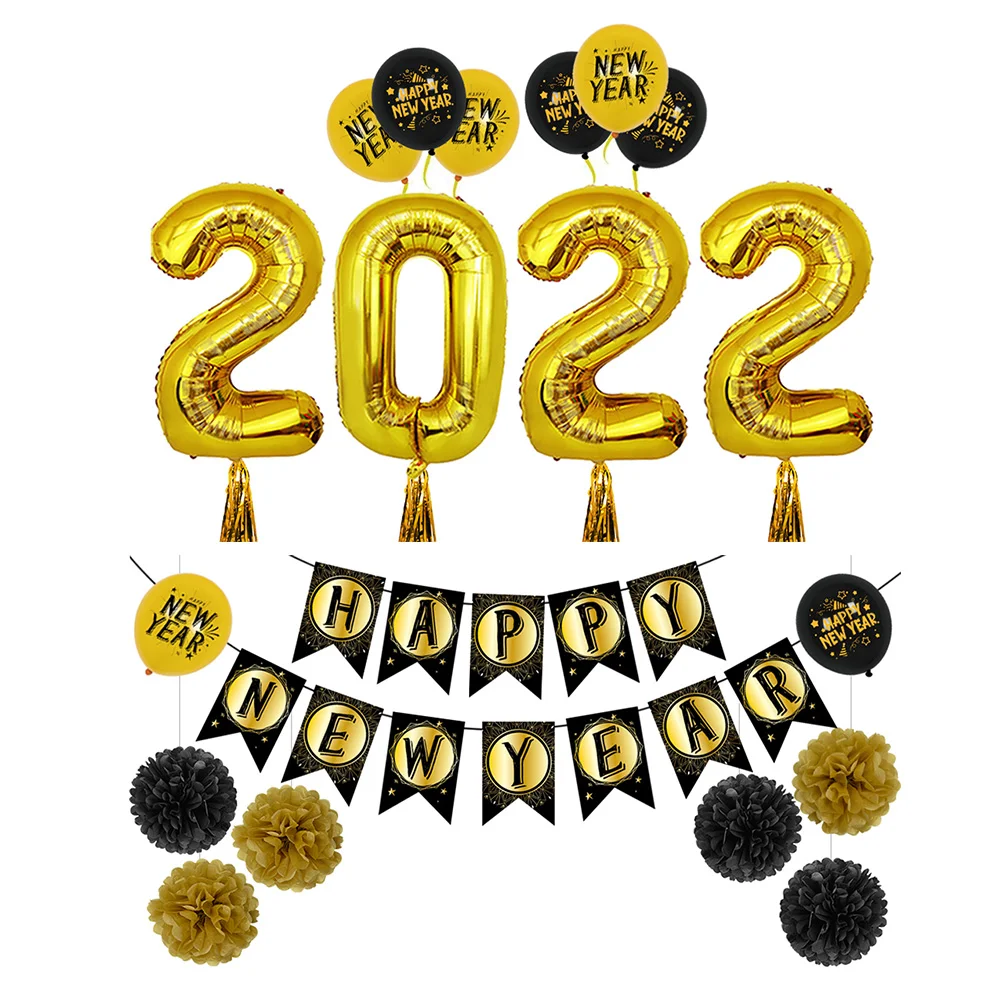 

1 Набор креативных воздушных шаров с цифрами, новогодние воздушные шары с цифрами, праздничные декоративные шары