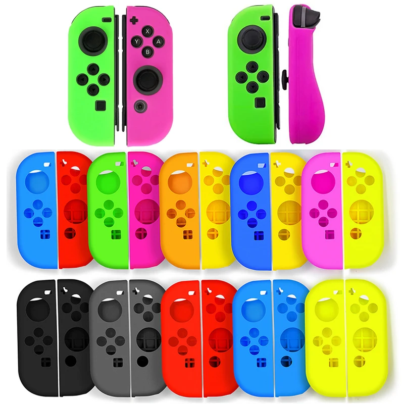 Новинка для Joy con силиконовый резиновый облегающий чехол КРЫШКА ДЛЯ Nintendo