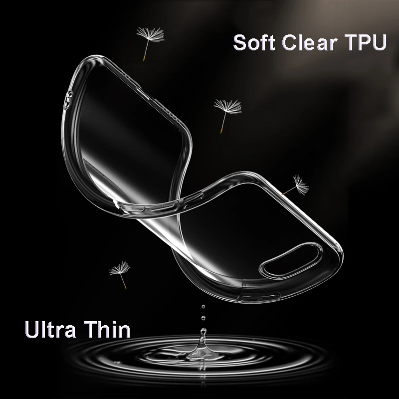 Мягкий чехол из прозрачного TPU для iPhone 11 Pro Xs Max XR 5 5S SE 4 4S 6 6s Plus 7 7plus 8 X, задняя крышка, защита от царапин.