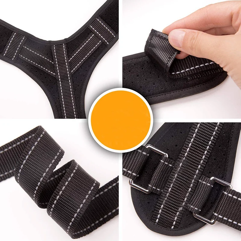 

Upper Back Posture Corrector Adjustable Clavicle Brace Correct Shoulder Posture Support Strap Clavicle Correction Belt