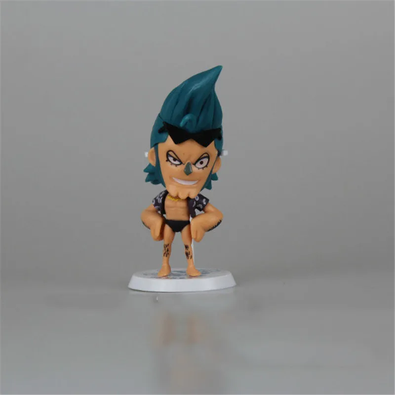 

Bandai 9Pcs One Piece Model 69Th Generation Q Posket Dolls Suit Car Decoration Anime Figure Toys Japanese Movie Puppets Gifts