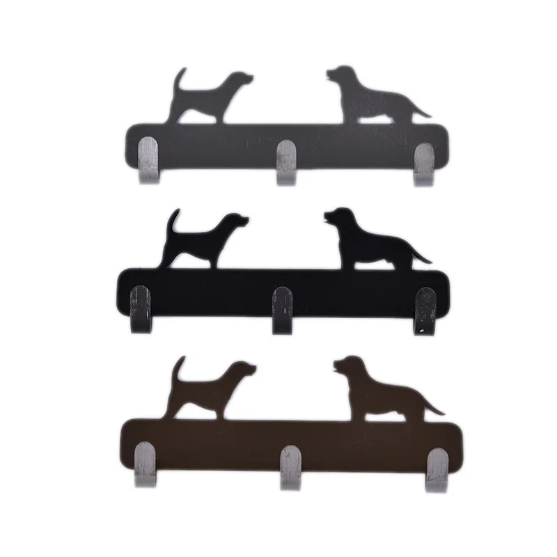 Настенные крючки из нержавеющей стали в форме собаки|Крючки и направляющие| |