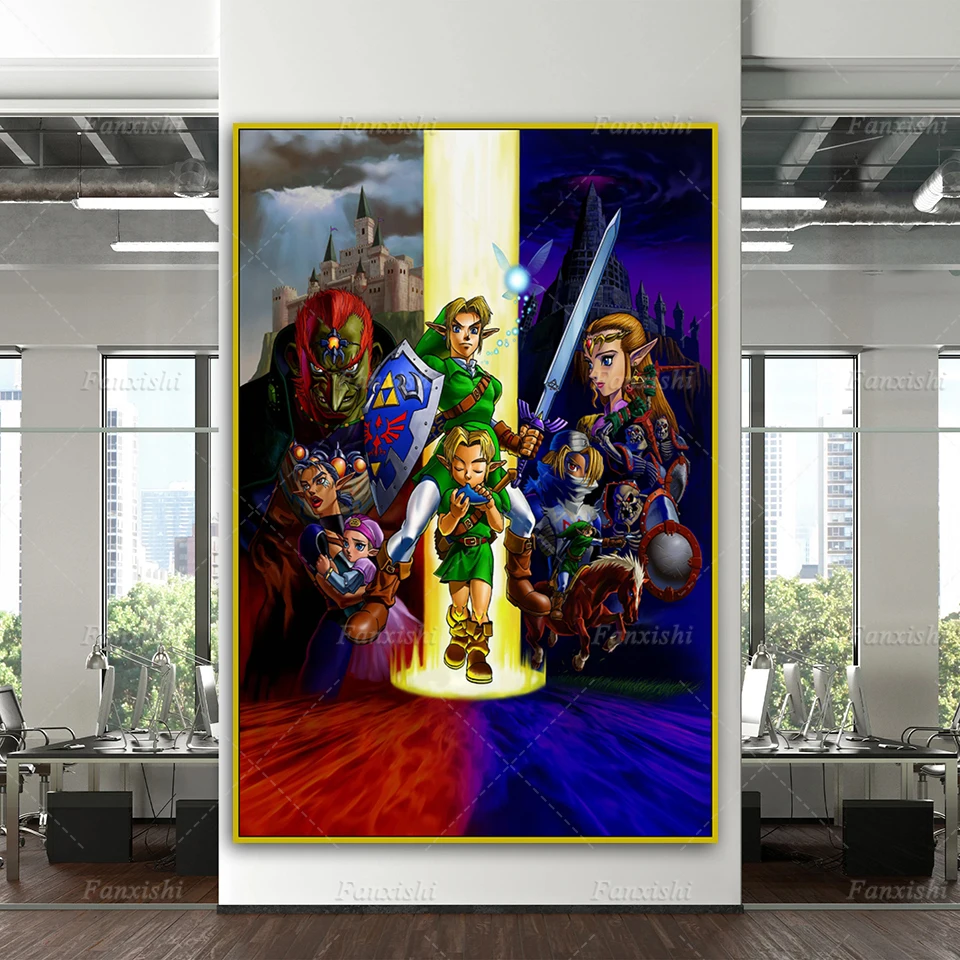 Настенная картина с электронными играми | Дом и сад