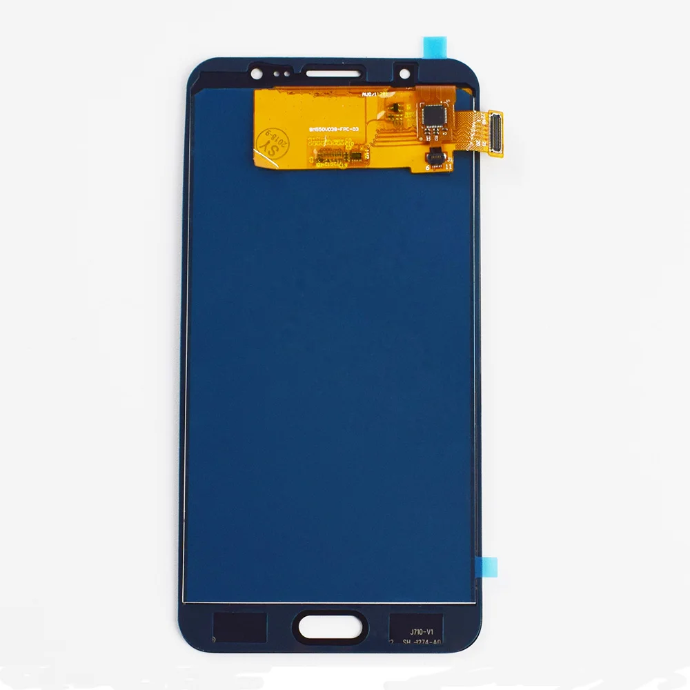 J710 ЖК-дисплей для Samsung Galaxy J7 J710 ЖК-дисплей J710F J710M J710H J710FN ЖК-дисплей+ сенсорный датчик экрана в сборе рамка