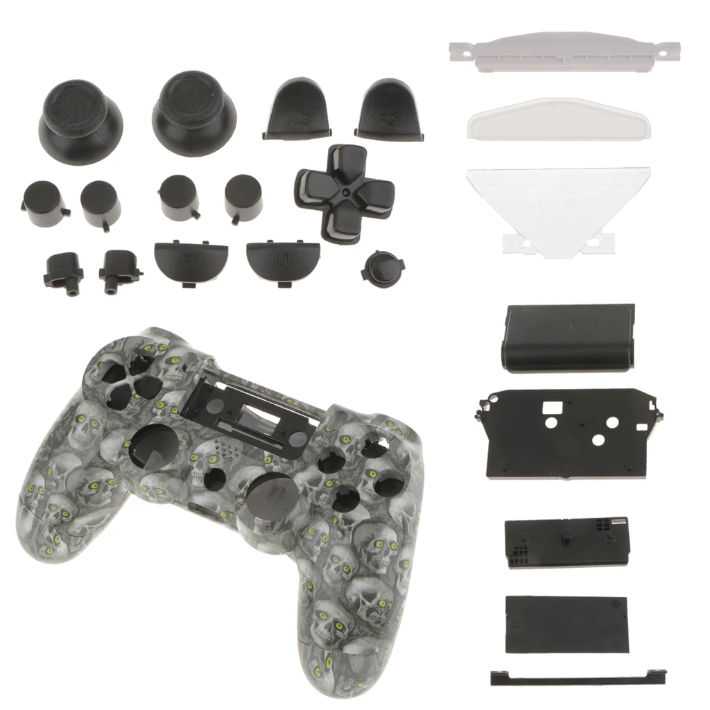 Custom Shell Hydro окунутый мод кнопки комплект для PS4 беспроводной контроллер|Запасные