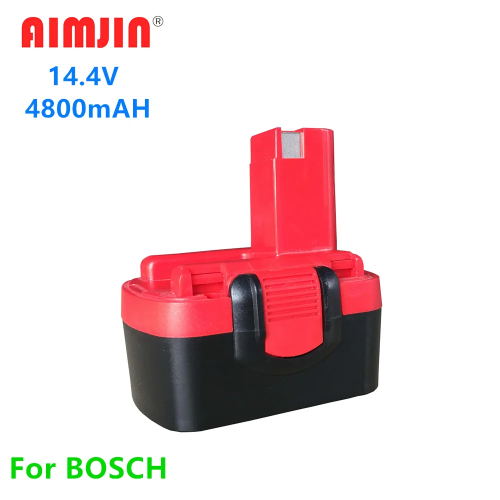 

100% NEW 14.4 V 4800mAh Ni-CD Power Tool Battery for Bosch BAT038 BAT140 BAT040 BAT041 BAT159 Free Shipping