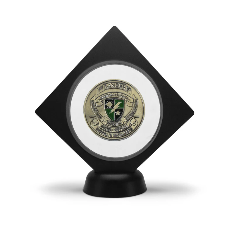 coin1 with stand WR армия США Военные позолоченные монеты коллекционные с монетницей Air Force темно-синяя сувенирная монета подарок для мужчин дропшиппинг - Цвет: coin1 with stand