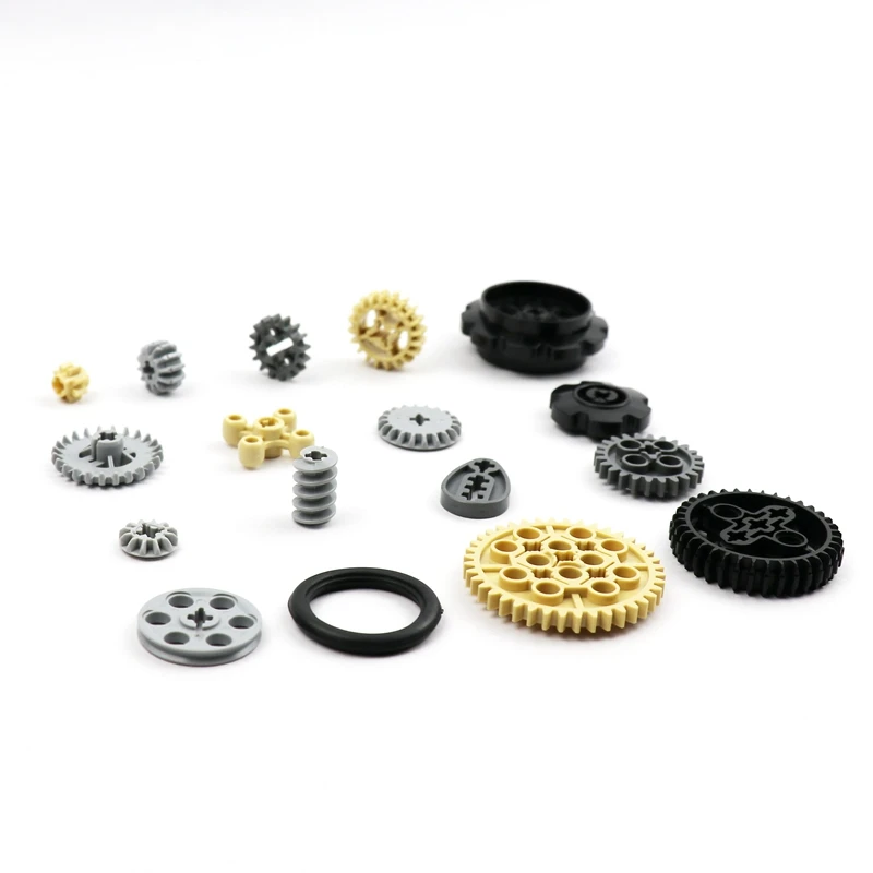 

Children's Toys Technical Building Blocks All Kinds of Brick Gears Racks Connectors MOC Accessories Classic Technical Particles