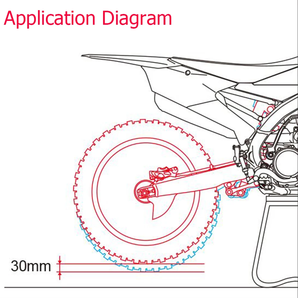 Амортизатор вилки 46 50 мм комплект для опускания задней подвески Honda CR 125R 250R 500R