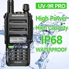 Портативная рация Baofeng UV-9R PRO, улучшенная Двухдиапазонная водонепроницаемая, высокая мощность, Любительская связь, Vhf, Uhf, CB, Любительское радио