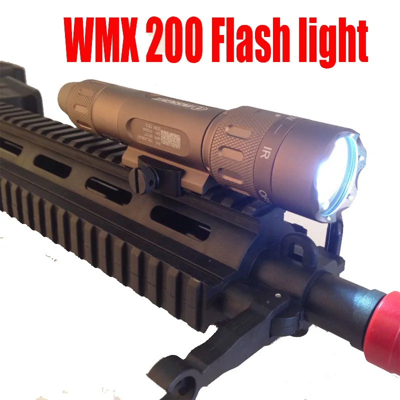 Night Evolution WMX200 оружие Тактический фонарь для ружья стробоскопический режим ИК-фонарик Softair охотничье ружье Linterna фонарик Airsoft Arma NE04014