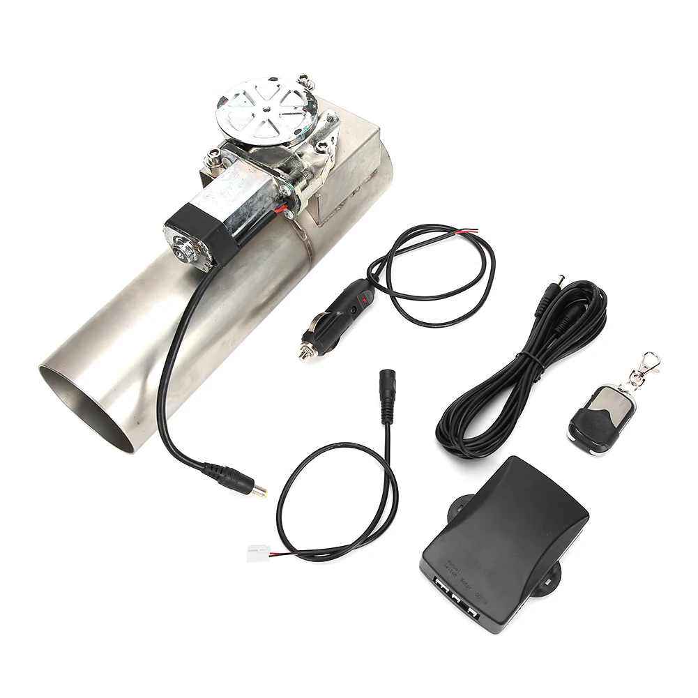 Универсальный 3 дюймовый прямой Электрический Выпускной клапан Catback I Pipe Cut System