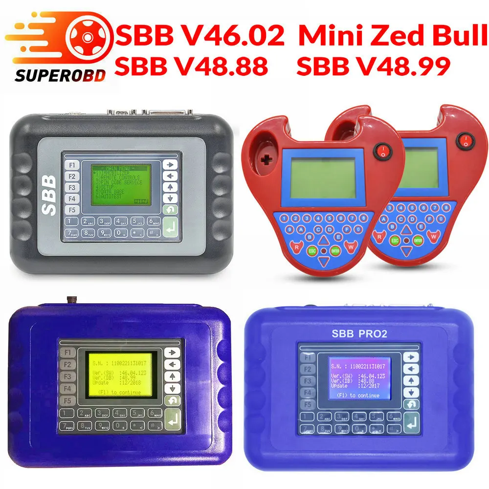SBB PRO2 V48.88 V48.99 ключевой программатор цена мульти Langauge sbb ключевой программатор V46.02 без ограничения маркера